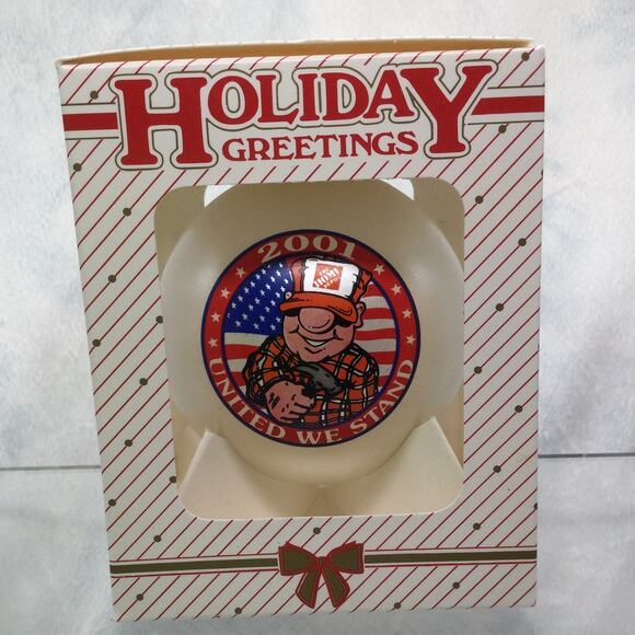 The Home Depot Collectable Christmas Ornaments lot of 7 - Picture 2 of 16